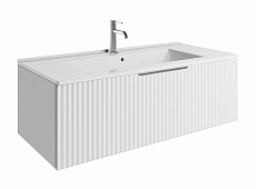 Тумба с раковиной ЗОВ Кито Флавио 60 см белый