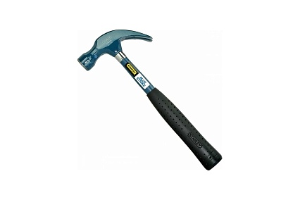 Молоток с гвоздодером 570 гр Stanley BLUE STRIKE 1-51-489