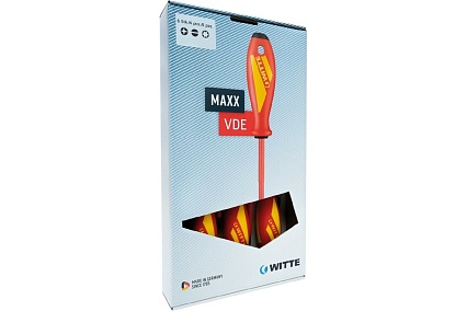 Наборы отверток шлиц/PH 5 шт WITTE MAXX VDE new 653741216