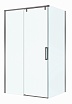 Душевой уголок BelBagno SOFT_CLOSE-1-AH-1-110/100-C-GM 110x100 прозрачный, оружейная сталь