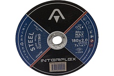 Круг отрезной по металлу 180х2х22.23 мм Interflex 4687202817870