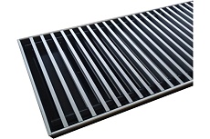 Внутрипольный конвектор КЗТО Бриз 200x80x1200 u (5ал 12) БР20080*1200UР5АЛ12