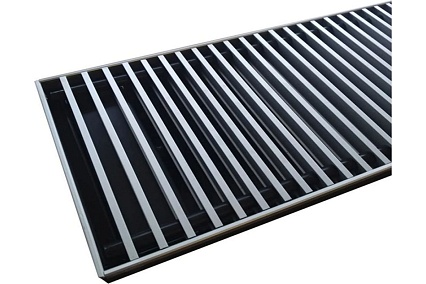Внутрипольный конвектор КЗТО Бриз 200x80x1200 u (5ал 12) БР20080*1200UР5АЛ12