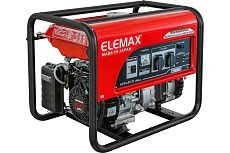 Бензиновый генератор Elemax SH3200EX-R, 2,6кВт, 230В, 623х435х491мм, 44кг, ручной запуск 00-00001250