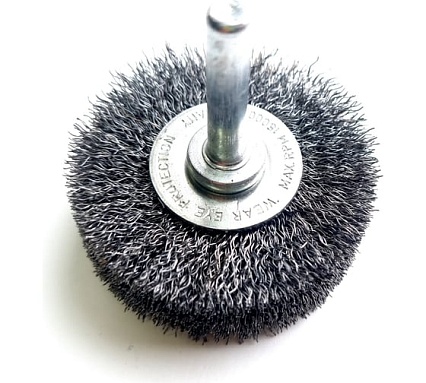 Щетка дисковая проволочная для дрели 50x15x6 мм SHAFT 0.2 NOR NORTON 66254404881
