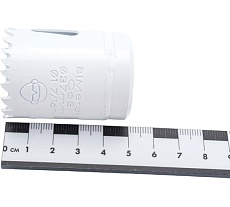 Коронка биметаллическая крупный зуб (37 мм, 38 мм, HSSE, М42) №024 Профоснастка 80101024