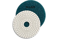 Круг шлифовальный алмазный гибкий Черепашка АГШК (100 мм; P800) RAGE by VIRA 558032