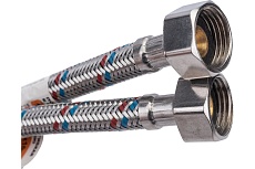 Подводка к смесителю (пара; 1.0 м; 1/2F-M10) VRT 521797