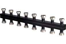 Коллектор распределительный Altstream на 7 контуров с кронштейнами 1.1/2 НГ 014440305