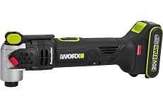 Аккумуляторный бесщеточный реноватор WORX Professional WU690.1 20 В, 2 Ач х 2, ЗУ 1.2 А WU690.1