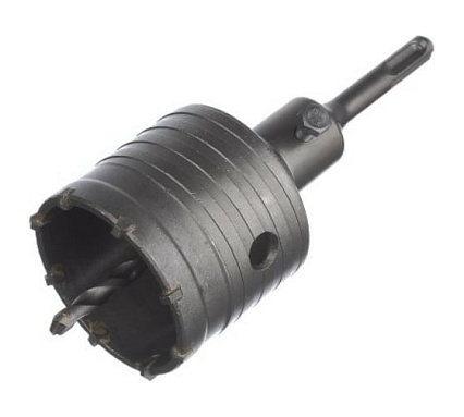 Коронка в сборе по бетону (80 мм; М22) Vertextools 222-0080