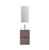 Тумба с раковиной BelBagno Uno-Mini 40 см Бежевый матовый