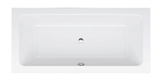 Стальная ванна BetteOne 3314-000 190x90 см, перелив по центру