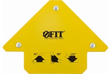 Угольник для сварки магнитный Стрелка усилие до 11 кг FIT 81801