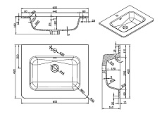 Раковина Vincea VCB-1A600W 60 см, белый