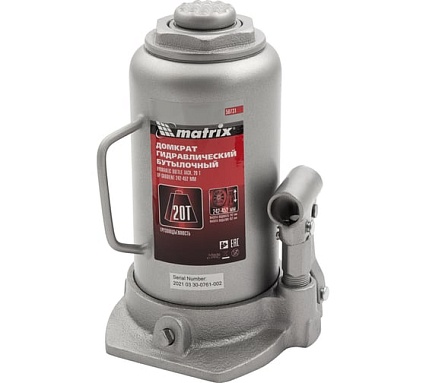 Бутылочный домкрат Matrix MASTER 50731