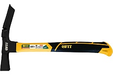 Молоток каменщика FIT Профи фибергласовая усиленная ручка, 600 г 44538