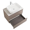 Мебель для ванной BelBagno Kraft 70 см со столешницей, эмаль, Бежевый матовый