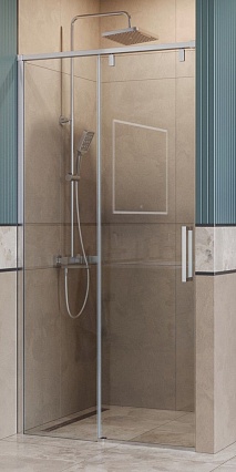 Душевая дверь BelBagno SOFT_CLOSE-1-BF-1-100-C-Cr 100x200 прозрачная, хром Душевая дверь BelBagno SOFT_CLOSE-1-BF-1-100-C-Cr 100x200 прозрачная, хром