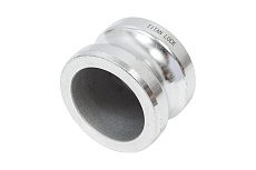 Камлок соединение типа DР (2&quot;; заглушка для розетки; алюминий) TITAN LOCK TL200DPAL