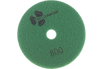 Круг алмазный гибкий шлифовальный Черепашка № 800 125 мм TRIO-DIAMOND 350800