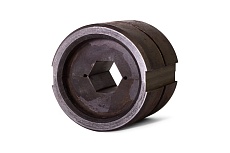 Матрица для стального зажима шестигранная МШ-28.6-С/60 т КВТ 84649