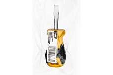 Шлицевая отвертка Deli SL6х38мм DL6360381 Cr-V, магнит, TPR+PP ручка 98352