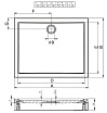 Поддон для душа Riho Davos 291 140x80