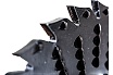 Диск плоский с зубьями фигурный по дереву RX-03 (125х22.2х5.6 мм) Messer 01-01-118