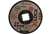 Отрезной диск по нержавеющей стали X-LOCK (115x1x22.2 мм; 10 шт.) Bosch 2608619266