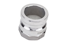 Алюминиевый камлок TITAN LOCK типа А серия EcoLine, ниппель внутр. резьба BSP 2&quot; TL200AAL-EL