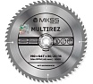 Диск пильный универсальный MKSS Toolbox MU1900 190x64Тх1.4/2.2x30/20/16мм Multirez MU19006430