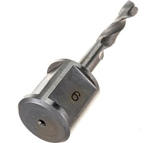 Сверло спиральное (6 мм; Weldon 19; HSS) Euroboor SSPI.06