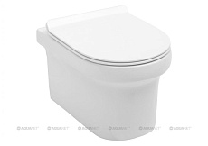 Подвесной унитаз Aquanet Rimless NOVA-W BL-101N-WHT