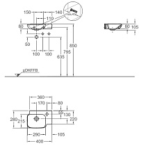 Раковина Geberit myDay 40 см R 125540600