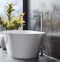 Напольный смеситель Aquatek Классик AQ1545CR хром