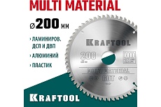 Диск пильный по алюминию Kraftool Multi material 200x32 мм, 60Т 36953-200-32