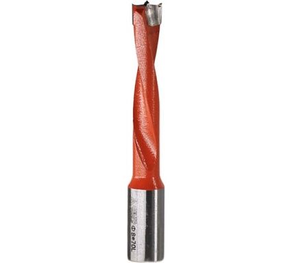 Сверло глухое 8х70 мм, хв-к 10 мм, L Deltatools 06-0061