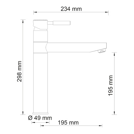 Смеситель для кухни WasserKRAFT Wern 4207 никель