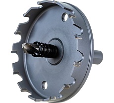 Коронка по металлу HM (76х12 мм; хвостовик 13 мм; комплект) D.BOR HS-HM-12-076-T