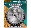 Диск пильный по дереву MKSS Toolbox WC1250 Woodcutter 125x24Тх22,23/20/16 мм WC12502422