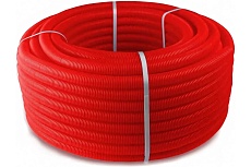 Труба RTP ПНД гофрир. красная d40мм (вн. d35 мм, 30м) 35402