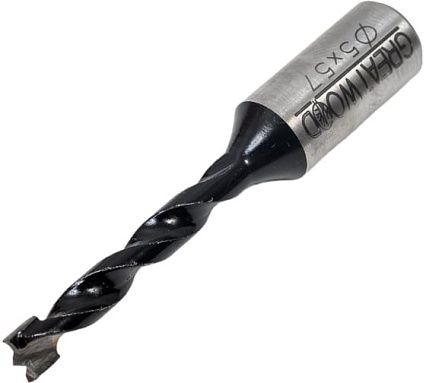 Сверло глухое Премиум HW 5x57 мм, S10x20 мм, RH Greatwood TL00000934