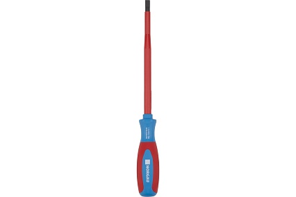 Шлицевая диэлектрическая отвертка Norgau 6,5х150 мм, тип N170-6,5x150 067062065
