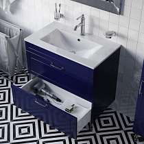 Мебель для ванной Iddis Oxford 80 см синий