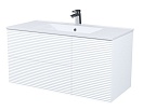 Тумба с раковиной Iddis Bild 100 см белый BIL10W0i95K