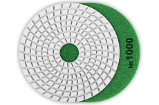 Алмазный гибкий шлифовальный круг для мокрого шлифования Зубр 100 мм, №1000 29866-1000