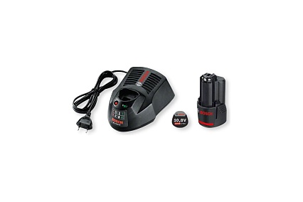 Аккумулятор (10.8 В; 2.0 Ah; Li-Ion) и зарядное устройство AL1130 Bosch 1600Z00041