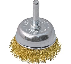 Щетка чашечная (50 мм; латунированная проволока 0.3 мм) для дрели SCH.W.ERT 5605021