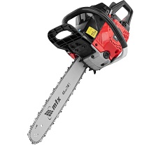 Пила цепная бензиновая MTX MS-5218, шина 45 см, 52 см3, 3 л.с., шаг 0,325, паз 1.5 мм 72 зв 95212